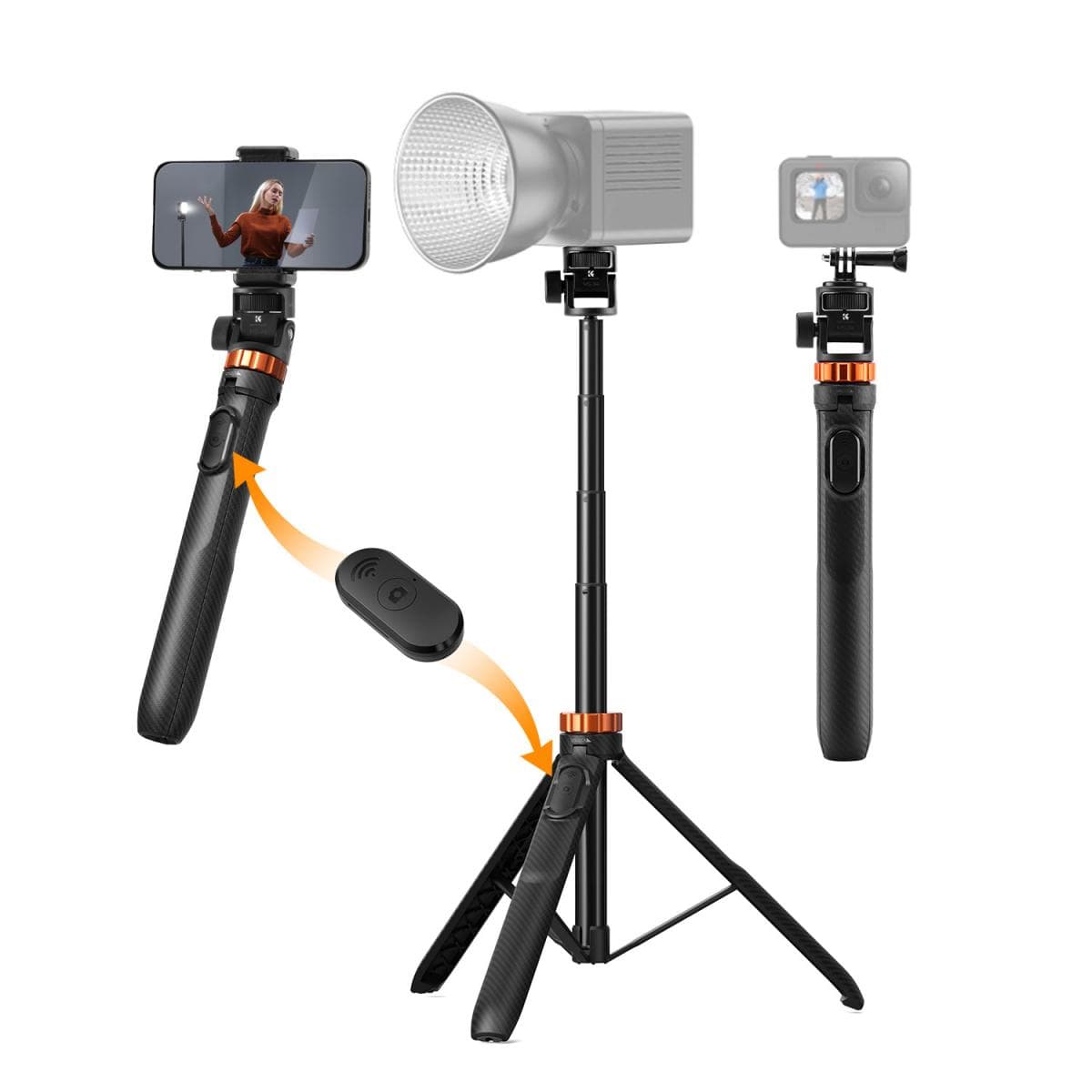 K&F LONG TRIPOD SELFI STICK 1.75M MODEL MS24
