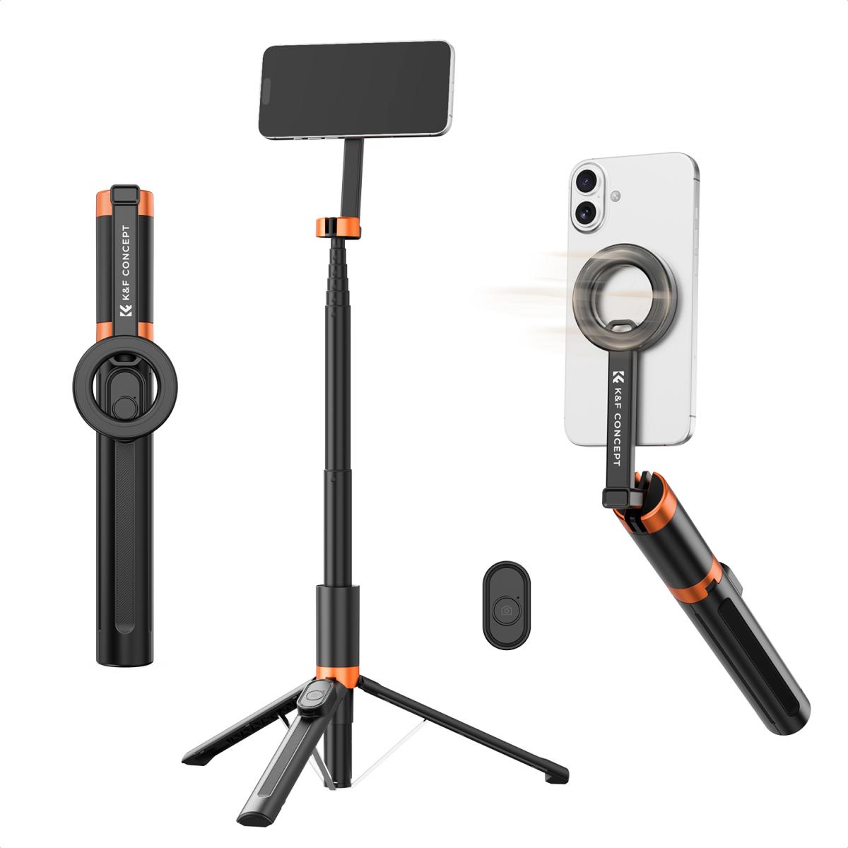 K&F MAGNETIC SELFI STICK TRIPOD
